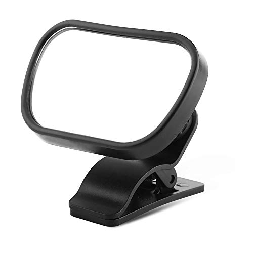 Fydun Specchietto Retrovisore Regolabile per Seggiolini auto per Bambini Sedile Posteriore Specchio con Ventosa Clip