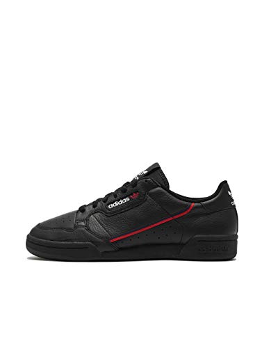 adidas Continental 80, Scarpe da Ginnastica Basse Uomo, Nero (Black G27707), 40 2/3 EU