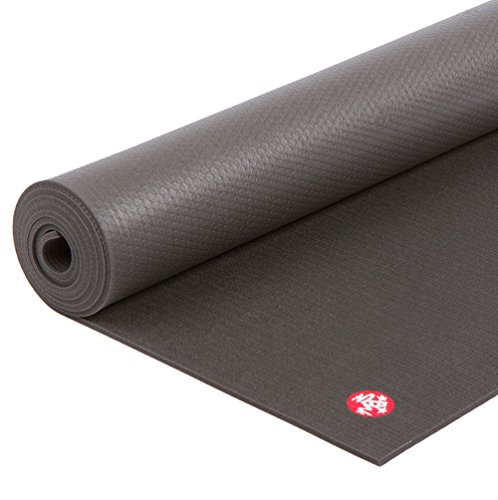 Manduka PRO Yoga And Pilates Mat, Tappetino Unisex, Nero, 6 mm