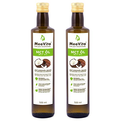 MeaVita Meavita Mct Oil, Confezione da 2 (2X 500 Ml) - 1000 ml
