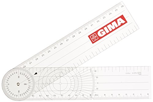 Goniometro ortopedico 205 X 45 mm