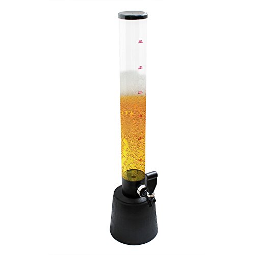 [neu.haus] Distributore di bevande a colonna 3,5 litri [con spillatore] Erogatore di bevande Erogatore di birra Torre di birra Spillatore Spina Distributore di bevande