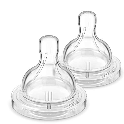 Philips Avent SCF635/27 - 2 Tettarelle Classic+ Flusso Regolabile (1 fessura)