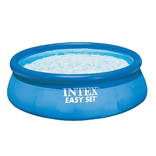 Intex Set per Piscina Easy Set, Blu, 366 x 366 x 76 cm, 5,62 L, 28132 GN