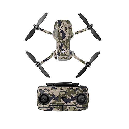 Linguhang Drone Decalcomania Impermeabile AntiGraffio di Protezione Guardia Skin Guard per DJI Mavic Mini Accessori (Tipo 3)