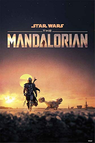 Grupo Erik Poster The Mandalorian Star Wars, 91 x 61 cm