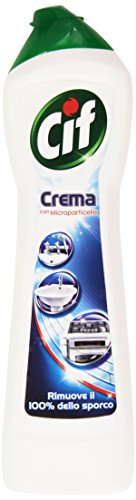 Cif Crema Bianco Detergente per Superfici Dure, 500 ml