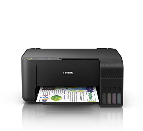 Epson EcoTank L-3110 | Stampante Multifunzione A4 | Copia/Scansione/Stampa | Collegamento con cavo USB