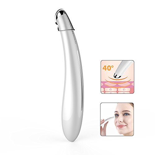 TOUCHBeauty TB-1583 Apparecchio antiage antirughe, massaggiatore contorno occhi a caldo a 40° con vibrazione ad alta frequenza, bacchetta rimuovi rughe, allevia occhiaie e borse