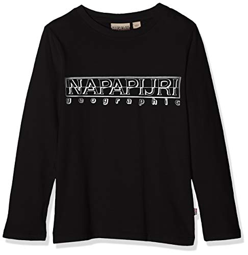 NAPAPIJRI K Soli LS T-Shirt, Nero (Black 041), 4 Anni Bambino