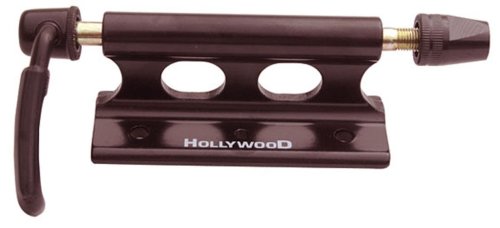 Hollywod Racks - Blocco Forcella con ASSE a sgancio rapido, Colore: Nero, 9 mm