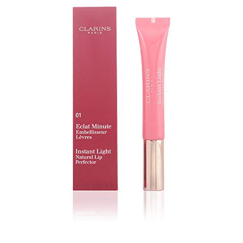 Clarins Lucidalabbra, Eclat Minute Embelisseur Lèvres, 12 ml, 01-Rose Shimmer