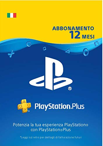 PlayStation Plus Abbonamento 12 Mesi | Codice download per PSN - Account italiano