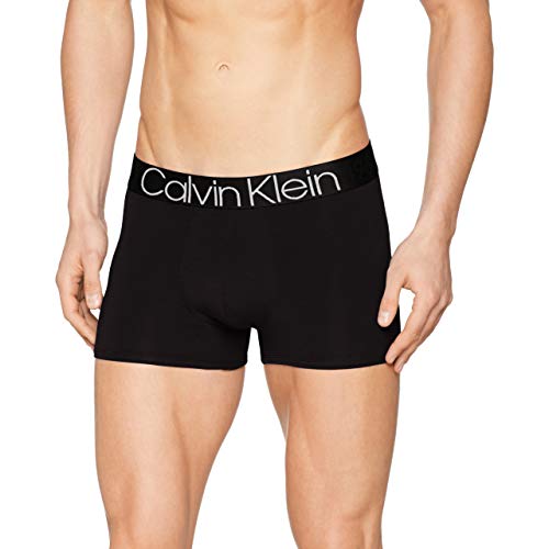 Calvin Klein Trunk Boxer, Nero (Black 001), Medium Uomo