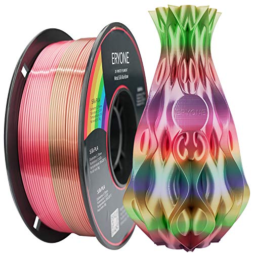 ERYONE Metallo Lustro Seta Arcobaleno Filamento PLA Stampante 3D Filamento PLA Multicolore