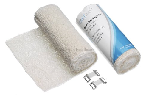 Fast Aid Crepe Bandage BP 15cm x 4.5m by Robinson Healthcare