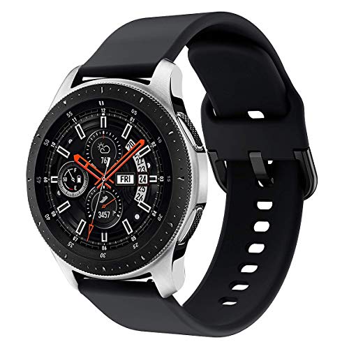 Syxinn Compatibile con 22mm Cinturino Galaxy Watch 46mm Braccialetto Gear S3 Frontier/Classic Silicone Polso Band per Gear S3/ Huawei Watch GT/GT 2 46mm/Moto 360 2nd Gen 46mm/Ticwatch PRO
