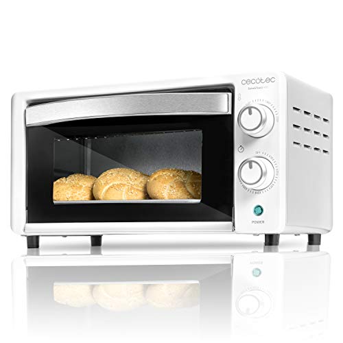 Cecotec - Bake&Toast, Forno elettrico da tavolo, capacità di 10 litri 490 bianco