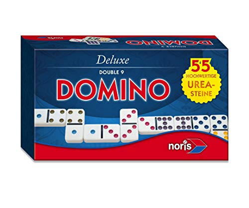 Noris Spiele GmbH NOR08003 Deluxe Domino Doppel 22,9 cm Gioco da Tavolo
