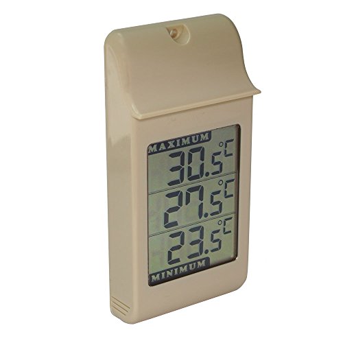 Termometro Mini/Maxi Speciale con numeri grandi, impermeabile IPX4, memoria delle temperature minime e massime