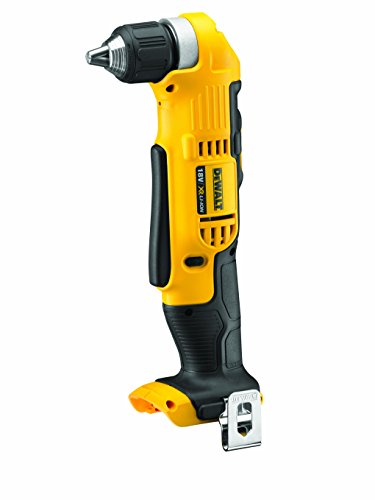 Dewalt DCD740N-XJ Trapano ad Angolo, 2 velocità, in Scatola di Cartone Senza Batteria e Caricabatteria, Corpo Macchina