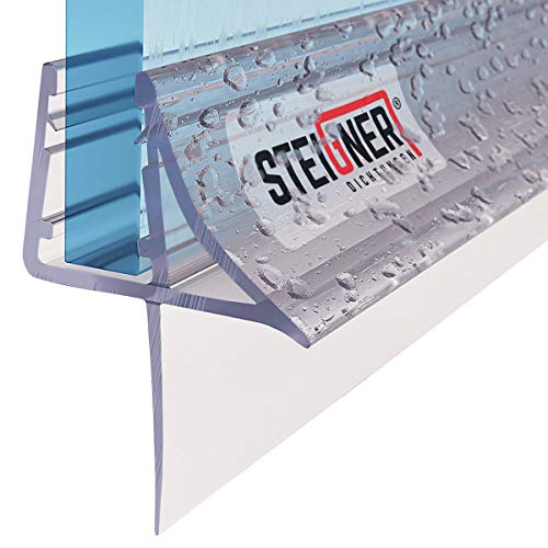 STEIGNER Guarnizione di Ricambio 80 cm UK09 per Vetri di Spessore 6 mm / 7 mm / 8 mm Guarnizione Ripara dalle Infaltrazioni d'acqua