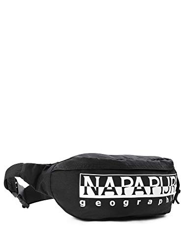 Napapijri Happy Wb - Borsa a tracolla, 0 cm, Nero (Nero) - N0YIY0