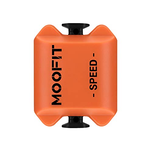 moofit Sensore Velocita Bluetooth Sensore velocità Ant+ Bici Sensore di velocità Impermeabile per Wahoo, Zwift, Elite HRV, Endomondo, Peloton per iOS, Android