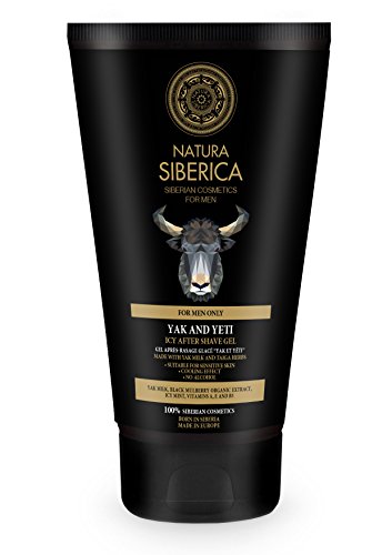 Natura Siberica Yak e gel rinfrescanti per After Shave Yeti, 1er Pack (1 X 150 ML)