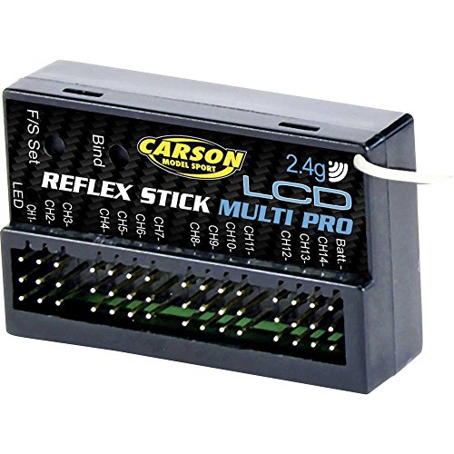 Carson 500501544 empfaeng. Reflex Stick Multi PRO LCD 2.4 G