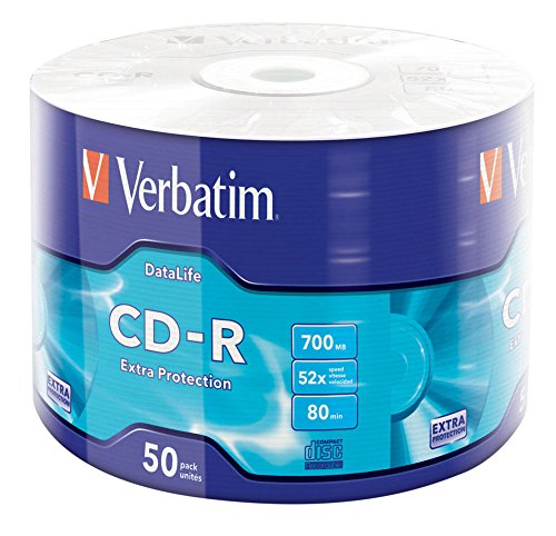 Verbatim 43787 CD-R Extra Protection - Confezione da 50