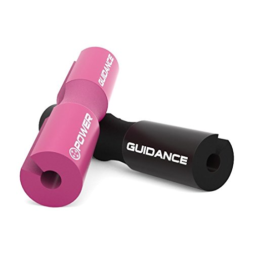 POWER GUIDANCE Barbell Squat Pad - Neck & Shoulder Pad di Protezione - Grande per Squat, affondi, slanci Hip, Sollevamento Pesi e Altro - Montare 50mm Sbarre Olimpici Perfectly