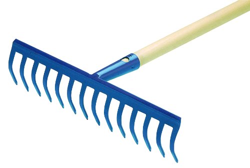 Handy HA2028 Rastrello con Manico, 120 cm, 14 Denti