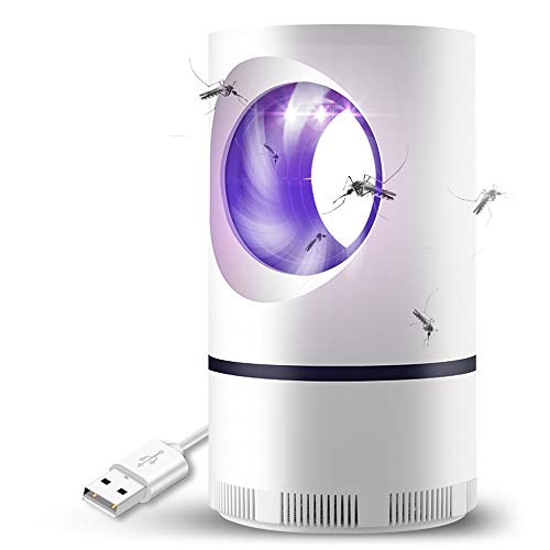 Ajcoflt USB fotocatalitico Elettrico Anti zanzare Alimentato a Luce USB, Fly Bug Zapper Adatto per Uso Interno ed Esterno di Home Office