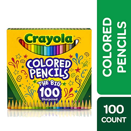 CRAYOLA Matite Colorate (Confezione da 100).