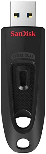 SanDisk Ultra 32GB Chiavetta USB 3.0, fino a 130MB/s, Nero