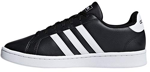 adidas Grand Court, Scarpe da Fitness Donna, Nero (Negbás/Ftwbla/Negbás 000), 38 EU