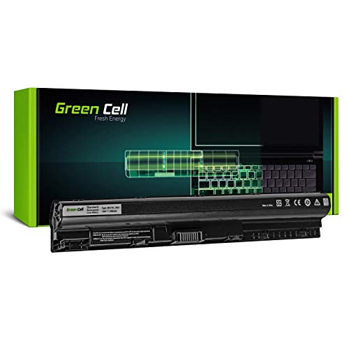 Green Cell® Standard Serie M5Y1K Batteria per Portatile Dell Inspiron 15 3555 3558 5551 5552 5555 5558 5559 17 5755 5758 5759 Dell Latitude 3470 3570 (4 Pile 2200mAh 14.8V Nero)