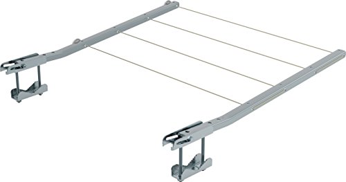 Gimi Ring Stendibiancheria da Balcone, Stendino da Esterno, Sistema a Ribalta, Spazio di Stenditura 20 m, Acciaio Zincato, Spessore max. della righiera: 6 cm, 480 x 63 cm