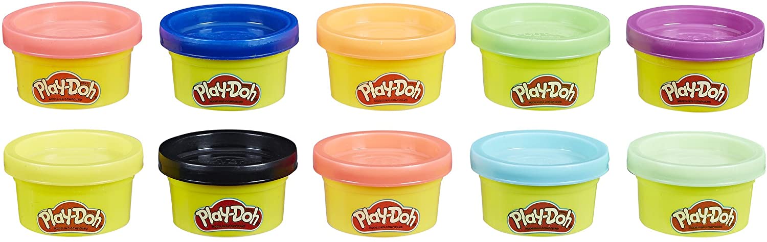 Play-Doh- Colori della Fantasia, 10 Vasetti, 22037EU6