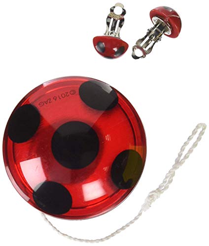 Rubie's Miraculous Ladybug 32930 Yo-Yo più e orecchini