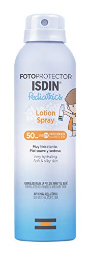 Isdin Fotoprotector Pedriatics Lozione Spray 50 SPF | Protezione Solare Corpo per i più piccoli Bambini e Neonati 1 x 250ml