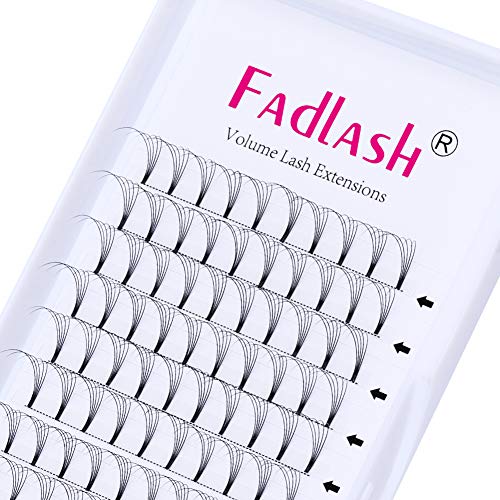 Volume Russo 5D 0.07mm D Curl 14mm Lunghezza Ciglia Russo Premade Fan Eyelash Extensions