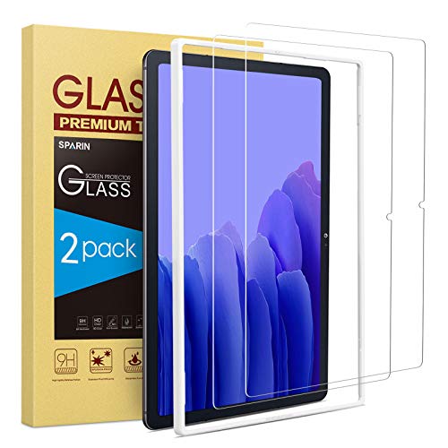 SPARIN 2 Pezzi Vetro Temperato Compatibile con Samsung Galaxy Tab A7 (modello 2020, 10,4 pollici), Pellicola Protettiva con Alta Trasparente, Anti Graffi