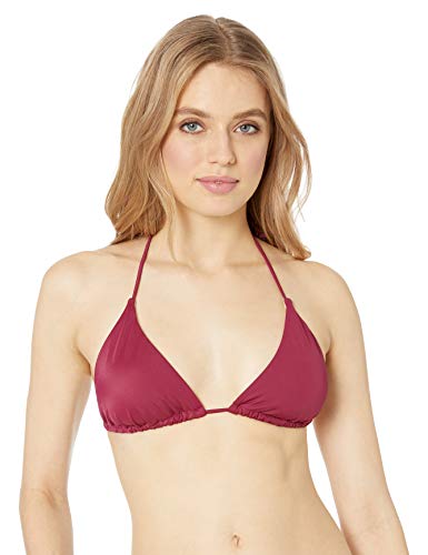 Amazon Essentials String Top Fashion-Bikini-Sets, Red Fruit, US L (EU L - XL)