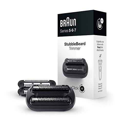Braun EasyClick Accessorio Rifinitore Effetto Barba Incolta per Rasoio Elettrico Series 5, 6 e 7