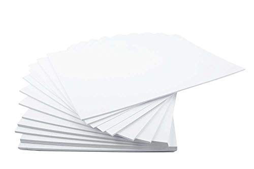 House of Card & Paper Cartoncino, grammatura: 220g/m² A4 (Pack of 50 Sheets) White