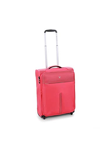 Roncato Blaze trolley bagaglio a mano corallo, perfetto per voli low cost, Misura: 55x40x20/23 cm, 42/48 Litri,2 Kg, 2 ruote