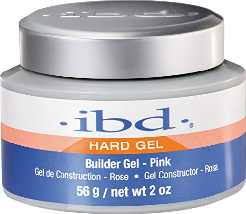 IBD, Hard Gel, gel per la ricostruzione delle unghie, colore rosa, 56 g (etichetta in lingua italiana non garantita)