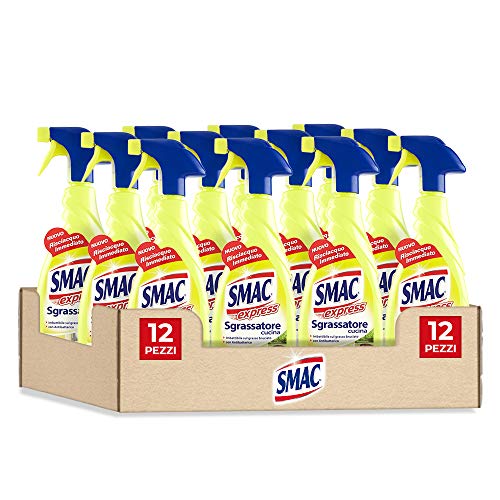 Smac - Sgrassatore Trigger Cucina Limone - 650ml x 12 pezzi - 7800 ml